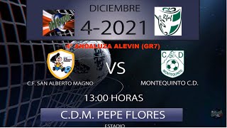 Fultbol Alevin 4ª Andaluza GR7 San Alberto Magno VS Montequinto 4 12 2021